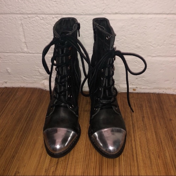 Jeffery Campbell combat booties - Picture 5 of 8